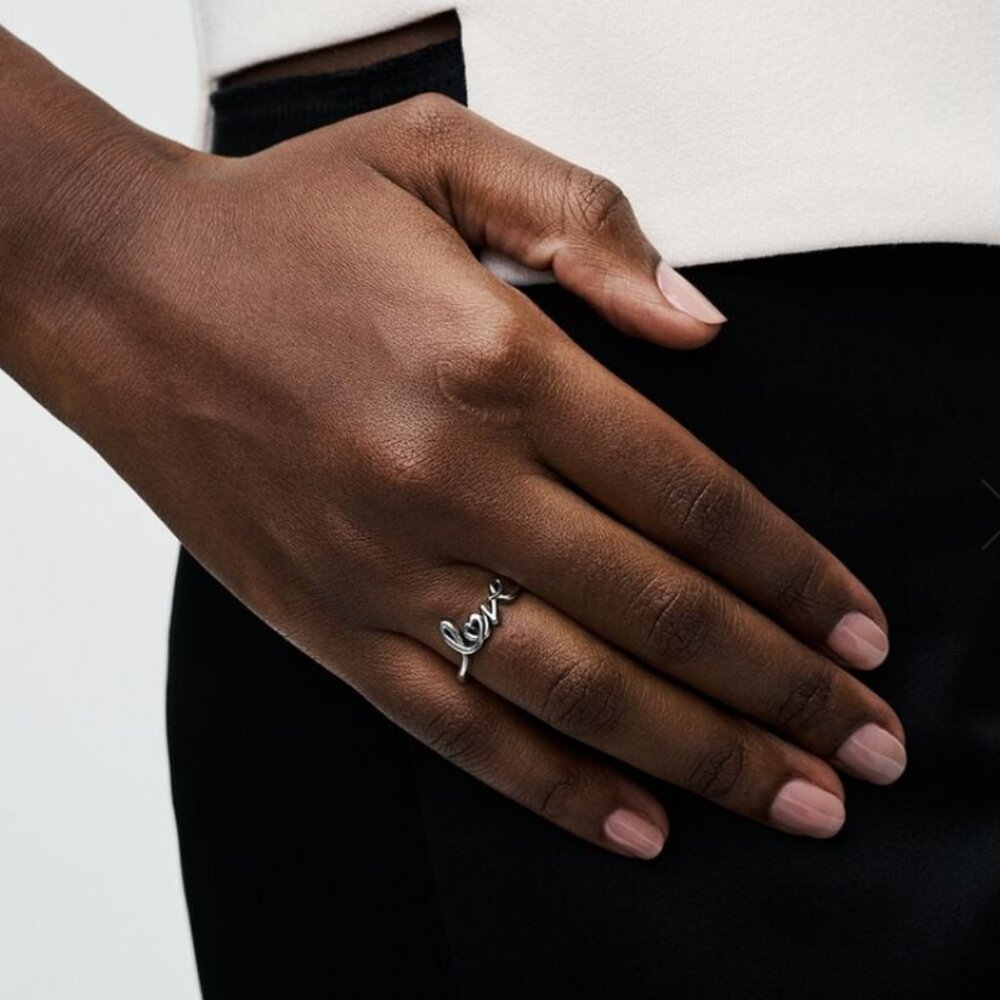 Handwritten love ring